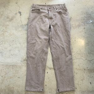 Vintage Levi’s 545 Orange Tab Brown Jeans 34 / 30